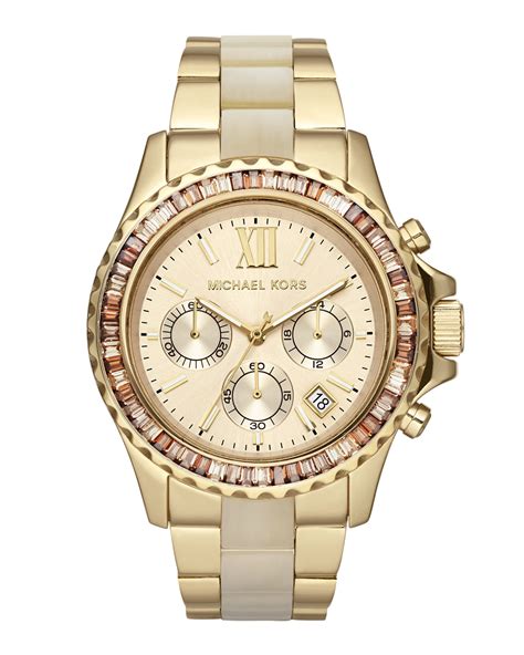 damen stahl gold michael kors mk5|michael kors watches macy's.